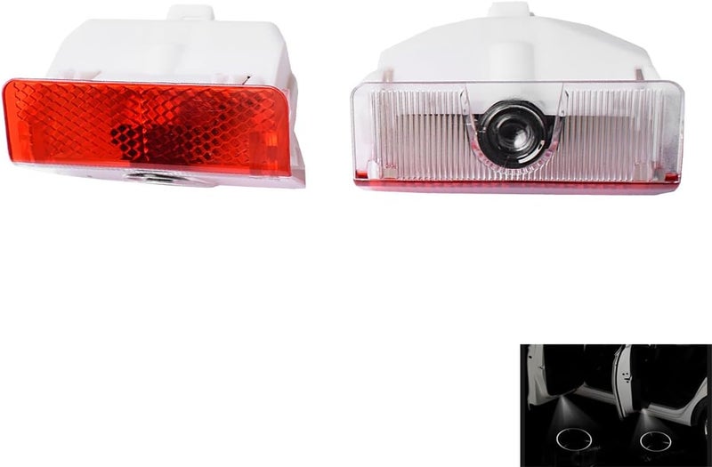 LOUEI 2pcs Door Light Logo Projector Laser Ghost Shadow Courtesy Light Compatible with 2008-2015 GLK X204 GLK250 2004-2011 A class W169 W168 2009-2011 B class W245 (X204) - Image 1